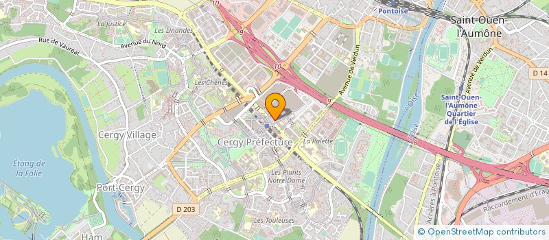 localisation de l'entreprise 514 816 263   PONTOISE