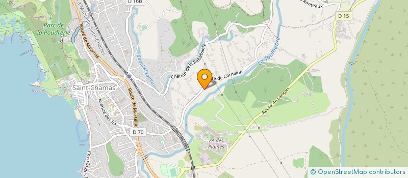 localisation de l'entreprise 514 825 470   SAINT-CHAMAS