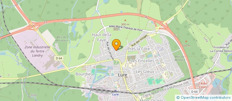 localisation de l'entreprise 514 829 977   LURE