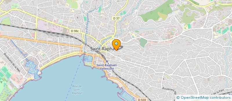 localisation de l'entreprise 514 835 313 à SAINT-RAPHAEL