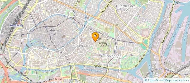 localisation de l'entreprise 514 838 598 à STRASBOURG