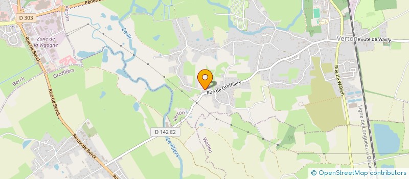 localisation de l'entreprise 514 842 038   VERTON