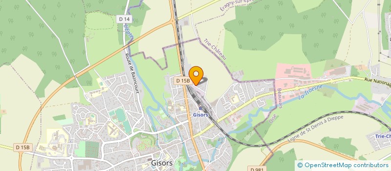 localisation de l'entreprise 514 849 967   GISORS