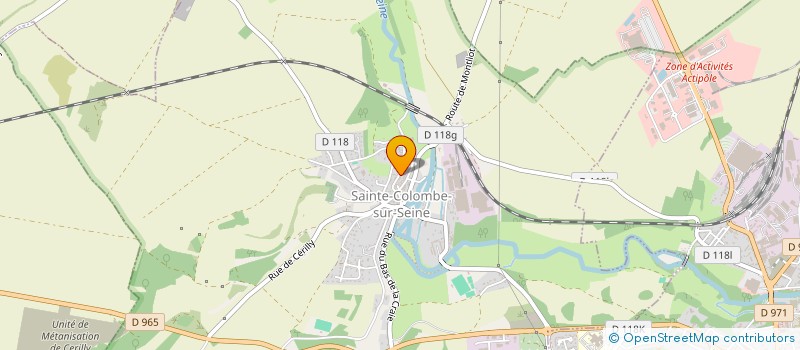 localisation de l'entreprise 514 856 715   SOUMAINTRAIN