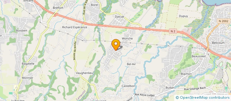 localisation de l'entreprise 514 857 192   LAMENTIN