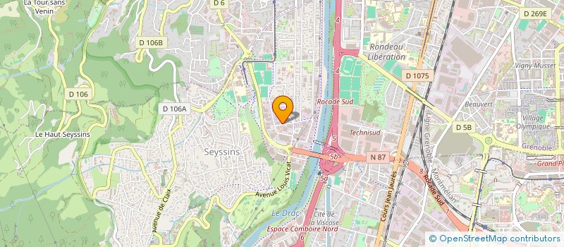 localisation de l'entreprise 514 866 854   SERNHAC