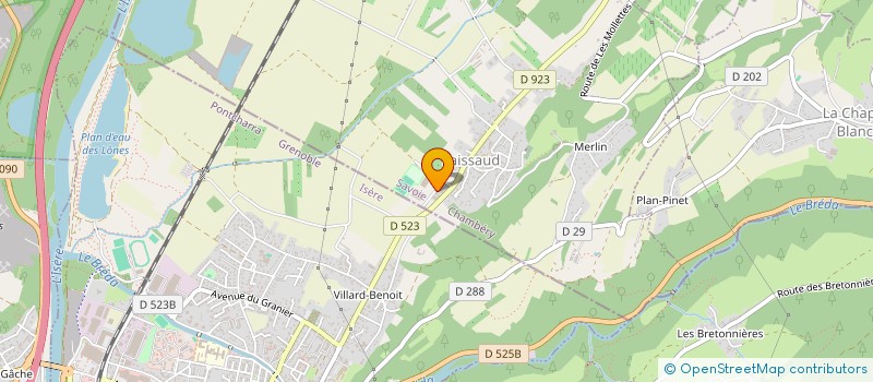 localisation de l'entreprise 514 884 980 à MONTMELIAN