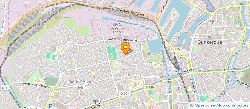 localisation de l'entreprise 514 886 134 à DUNKERQUE