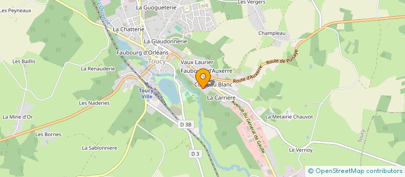 localisation de l'entreprise 514 891 159   TOUCY