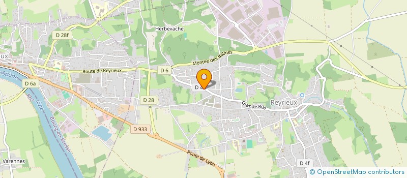 localisation de l'entreprise 514 903 228 à REYRIEUX