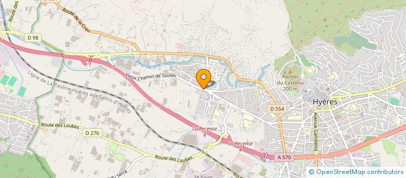 localisation de l'entreprise 514 922 012   HYERES
