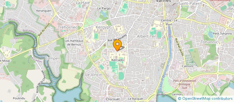 localisation de l'entreprise 514 926 617  à VANNES