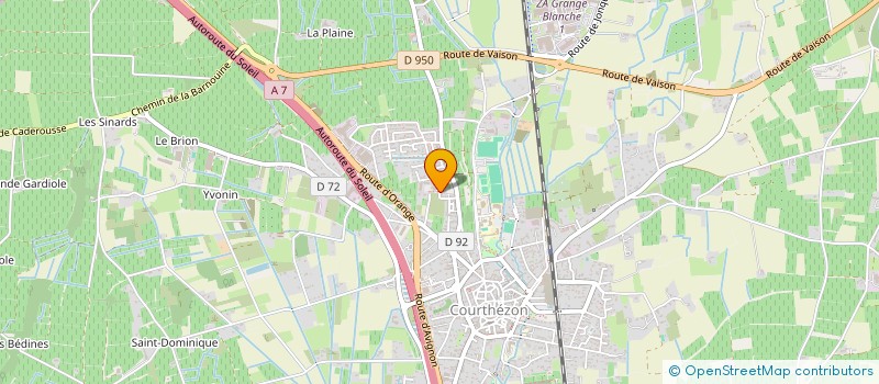 localisation de l'entreprise 514 939 289   COURTHEZON