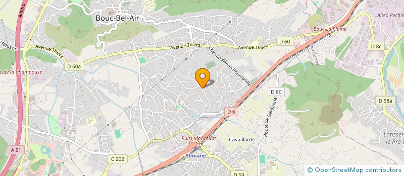 localisation de l'entreprise 514 944 404 à BOUC-BEL-AIR