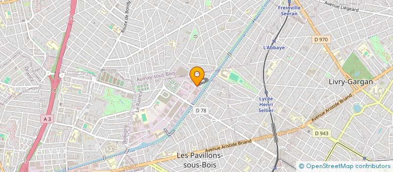 localisation de l'entreprise 514 976 836 à LES PAVILLONS-SOUS-BOIS