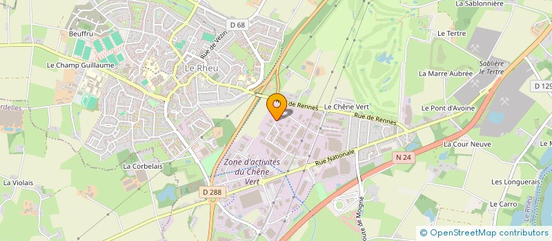 localisation de l'entreprise 515 016 772   LE RHEU