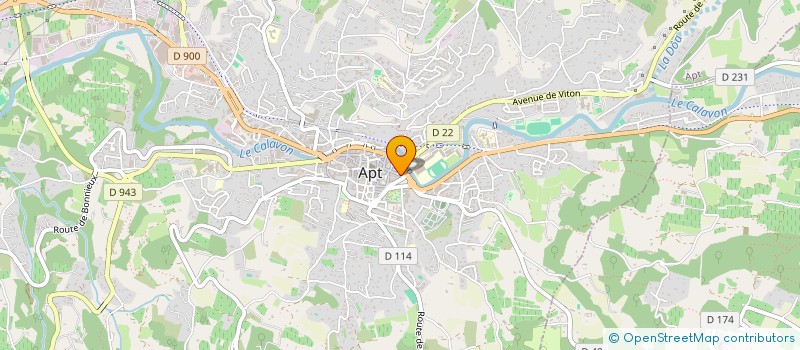localisation de l'entreprise 515 025 583 à APT