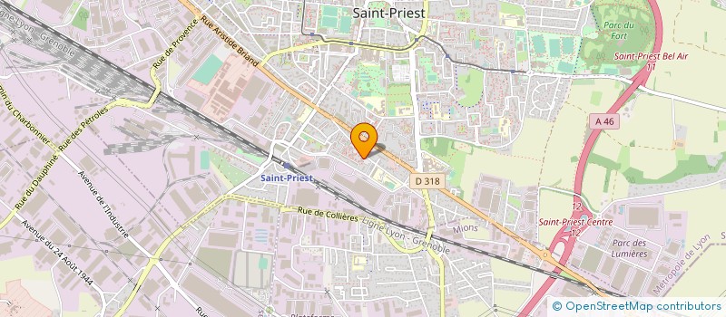 localisation de l'entreprise 515 030 351   SAINT-PRIEST