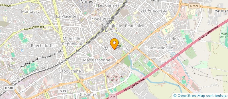 localisation de l'entreprise 515 033 496   NIMES