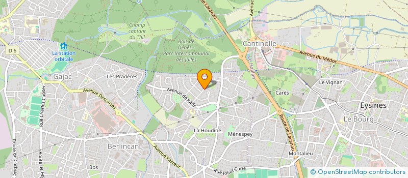 localisation de l'entreprise 515 034 171   LE HAILLAN