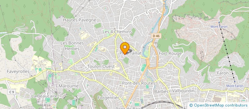 localisation de l'entreprise 515 035 004   TOULON