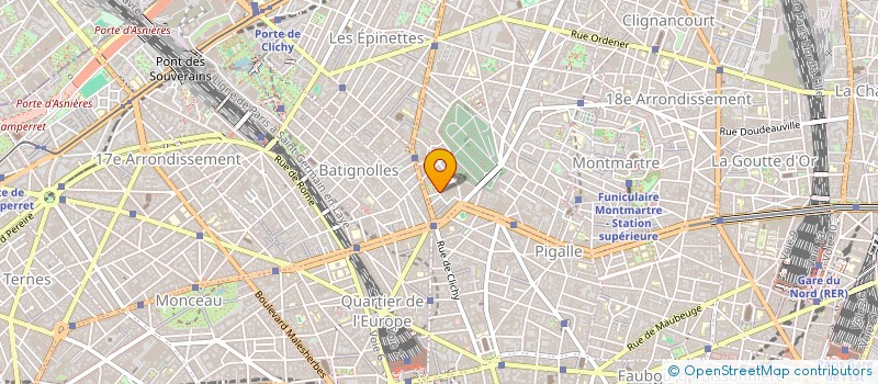 localisation de l'entreprise 515 041 705 à CLICHY