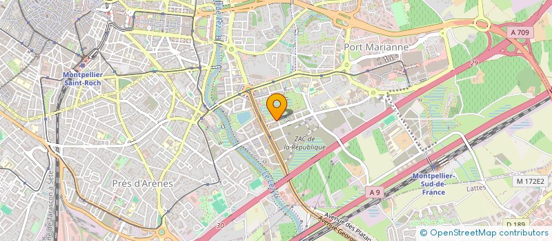 localisation de l'entreprise 515 059 418 à MONTPELLIER