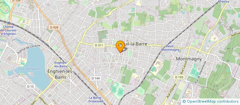 localisation de l'entreprise 515 093 243   DEUIL-LA-BARRE