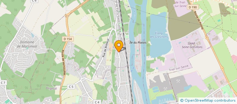 localisation de l'entreprise 515 147 502   ORGEVAL