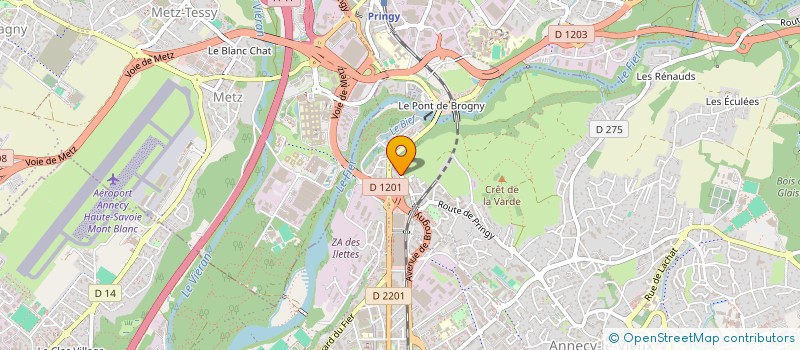 localisation de l'entreprise 515 171 395  à ANNECY