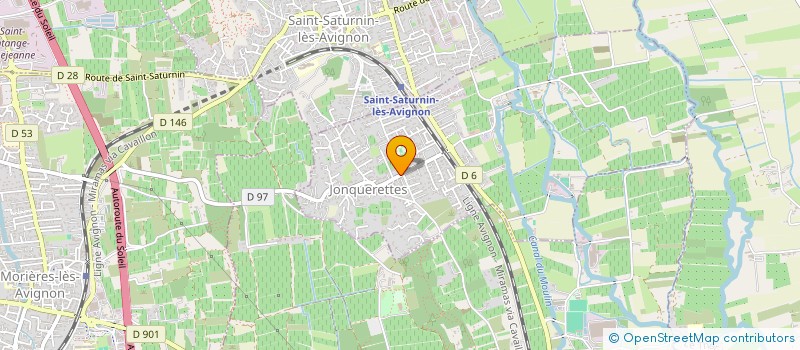 localisation de l'entreprise 515 184 794   JONQUERETTES