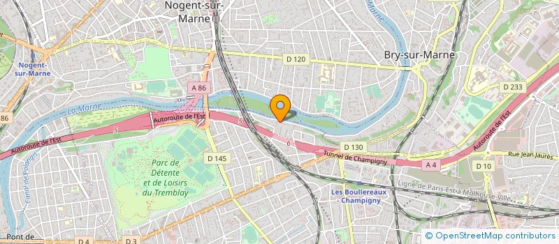 localisation de l'entreprise 515 185 601   CHAMPIGNY-SUR-MARNE