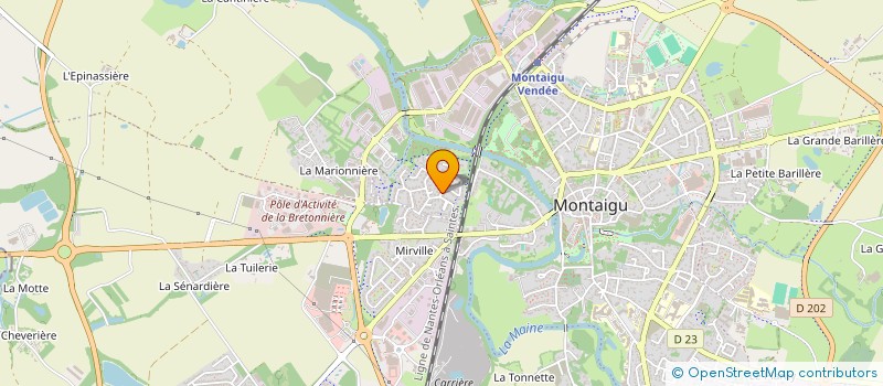 localisation de l'entreprise 515 196 632   LES BROUZILS