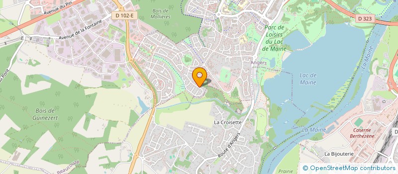 localisation de l'entreprise 515 209 807   GENNES-VAL-DE-LOIRE