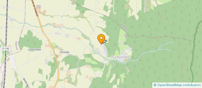 localisation de l'entreprise 515 220 069   VAUNAVEYS LA ROCHETTE