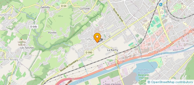 localisation de l'entreprise 515 232 544 à BARBERAZ