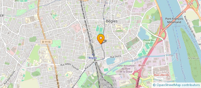 localisation de l'entreprise 515 238 368  à BEGLES