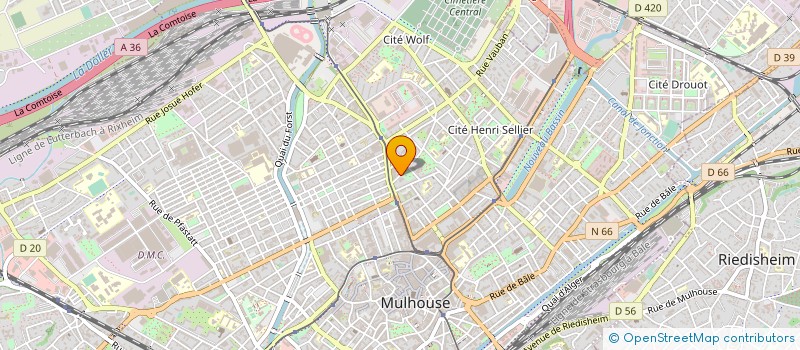 localisation de l'entreprise 515 242 204   RIXHEIM