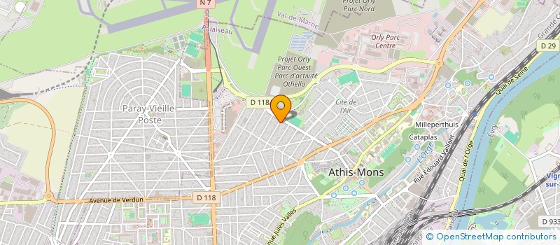 localisation de l'entreprise 515 248 607   YVRAC-ET-MALLEYRAND