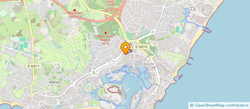 localisation de l'entreprise 515 292 936 à AGDE