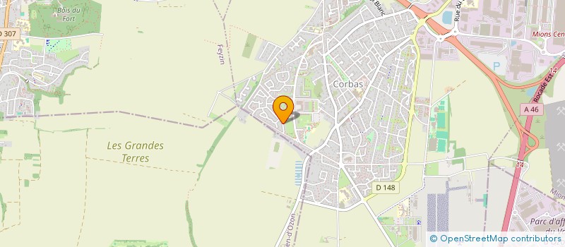 localisation de l'entreprise 515 297 257  à CORBAS