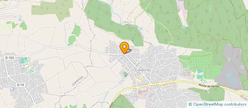 localisation de l'entreprise 515 303 857   CAVEIRAC