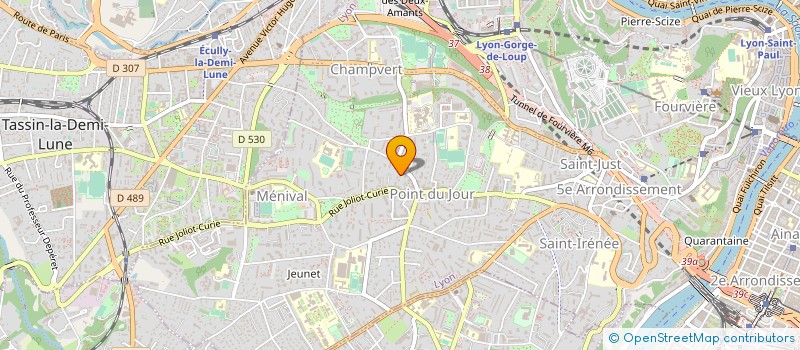 localisation de l'entreprise 515 308 708   LYON