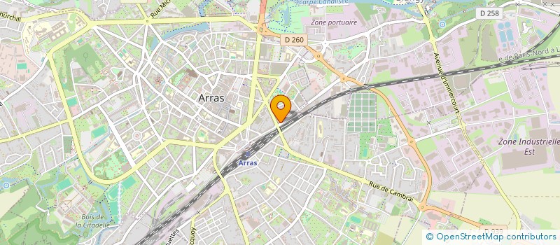 localisation de l'entreprise 515 335 354  à ARRAS