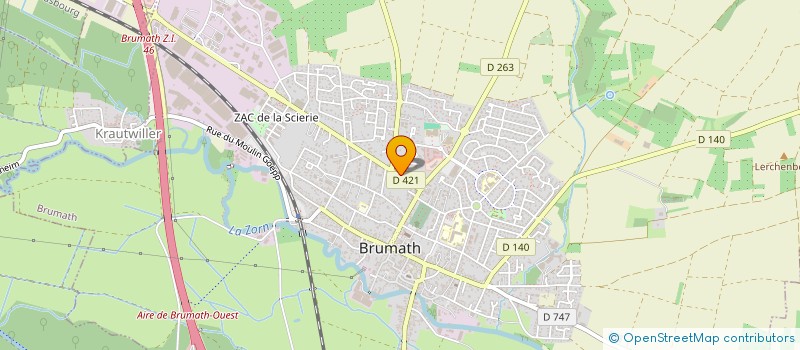 localisation de l'entreprise 515 343 721   BERNOLSHEIM