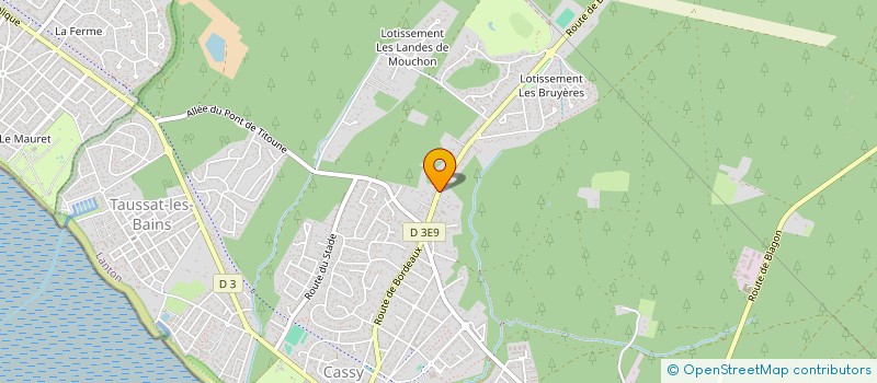 localisation de l'entreprise 515 345 072   ANDERNOS-LES-BAINS