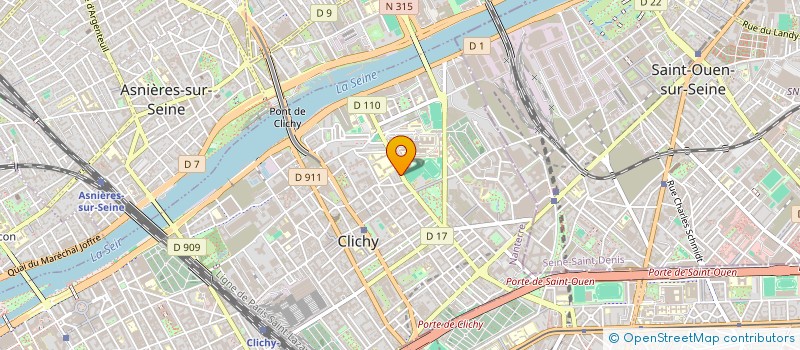localisation de l'entreprise 515 380 889  à CLICHY