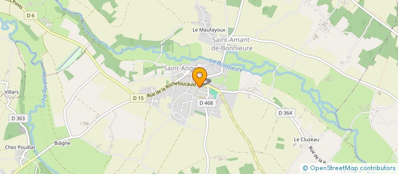 localisation de l'entreprise 515 381 564 à VAL-DE-BONNIEURE
