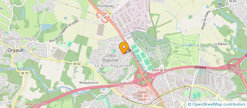 localisation de l'entreprise 515 383 255  à LA BAULE-ESCOUBLAC