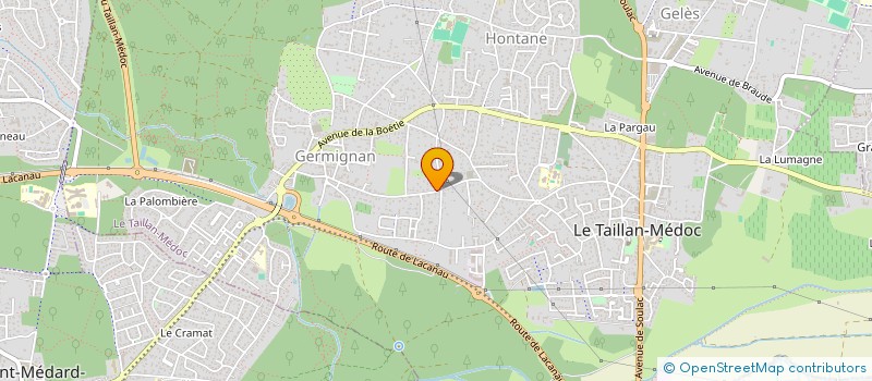 localisation de l'entreprise 515 383 511   LE TAILLAN-MEDOC